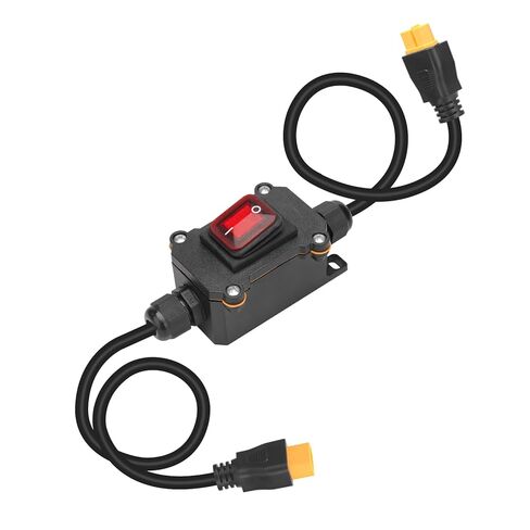 12V Inline Power Switch, daitoku 14AWG XT60 to XT60 Cable Wiring Switch 12V-24V Toggle Inline Switches for Solar Panels Motorcycles Campers RVs in Saudi Arabia