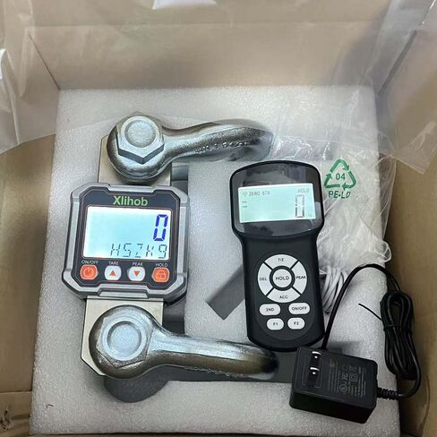 مقياس قوة التوتر 10T/22000lb مقياس الرافعة لقياس كابل/حبل قوى التوتر التي تزن ميزان معلق رقمي عالي التحمل 10000 كجم in Kuwait