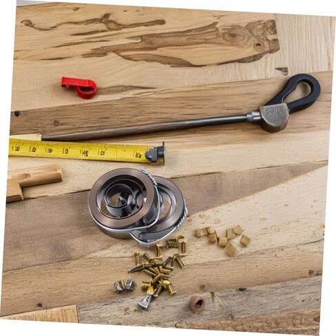 DOITOOL 2pcs Steel Drill Press Return Spring Assembly Replacement Parts for Bench Drill Spring Repair in Saudi Arabia