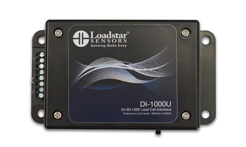 واجهة خلية تحميل USB 24 بت DI-1000U مع برنامج LoadVUE Pro، الحد الأقصى لمعدل البيانات 80 هرتز، توافق خلية تحميل 4 أسلاك، تسجيل البيانات وتحليلها في الوقت الفعلي لقياس القوة الدقيق in Kuwait