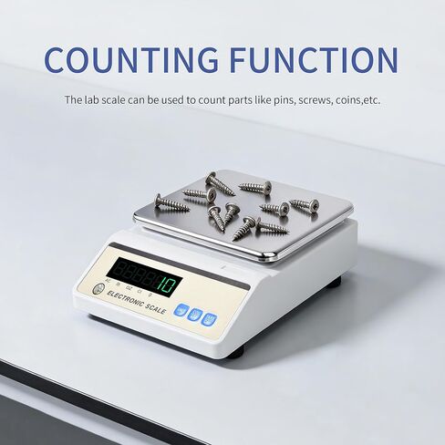 ميزان تحليلي 1000 جرام × 0.01 جرام مقياس مختبر عالي الدقة 0.01 جرام دقة جرام مقياس للمجوهرات مقياس رقمي للمطبخ الذهبي (بدون اختبار الوزن) in Kuwait