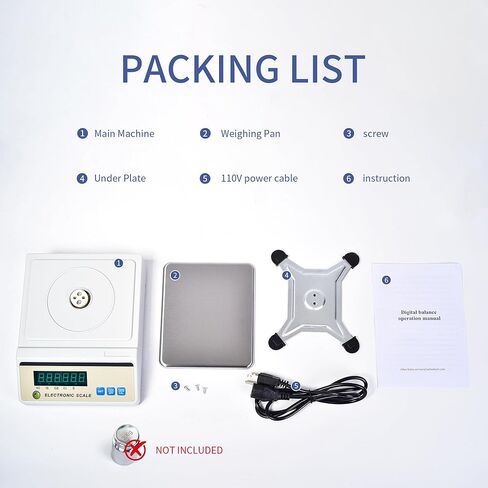 ميزان تحليلي 1000 جرام × 0.01 جرام مقياس مختبر عالي الدقة 0.01 جرام دقة جرام مقياس للمجوهرات مقياس رقمي للمطبخ الذهبي (بدون اختبار الوزن) in Kuwait