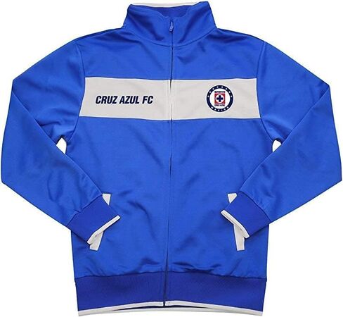 سترة Icon Sports Youth Cruz Azul بنمط سترة كرة القدم بسحاب مرخصة in Saudi Arabia