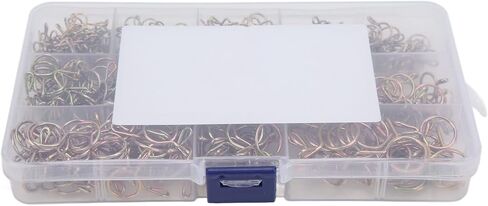 Keenso 345pcs Spring Clips, Fuel Line Hose Pipe Clamps Assortment Kit 9 Sizes, with Storage Box, for Motorcycle ATV Boats Snowmobiles Gas Tubing Pipes in Saudi Arabia