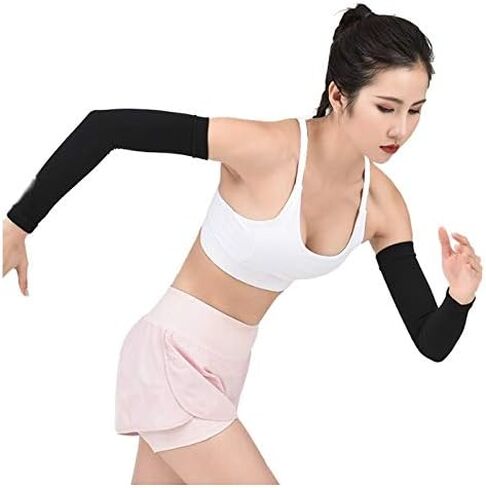 1 Pair Elbow Support Brace Guard Elastic Sport Safety Arm Sleeve Warmer Pad Basketball Volleyball Sleeves Pads Protector in Saudi Arabia