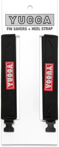 Yucca Fins Premium Fin Savers & Heel Strap - Padded Neoprene Heel Guard with Secure Nylon Webbing - Adjustable Anti-Slip Fin Tethers for Bodysurfing & Bodyboarding in Saudi Arabia
