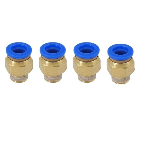 AR2000 G1/4 منظم ضغط الهواء الصغير صمام تخفيض هوائي قابل للتعديل مع مقياس للضاغط AR1500 BR3000 BR4000 10bar (10 مم 4 قطعة) in Kuwait