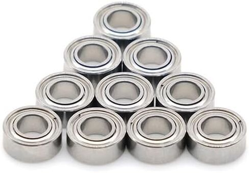 محمل مصغر (2 قطعة) SMR74ZZW2 4x7x2 مم محمل من الفولاذ المقاوم للصدأ لهواية Rc والصناعة SMR74 MR74K in Kuwait