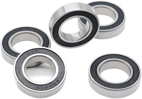 1PCS 6902RS 15x28x7mm Deep Groove Ball Bearing ABEC-7 Rubber Cover Seal 6902-RS Bearing Steel Material in Saudi Arabia