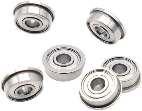 2PCS F693ZZ 3x8x4mm ABEC-7 Flange Bearing Deep Groove Ball Bearing Ball Bearing in Saudi Arabia