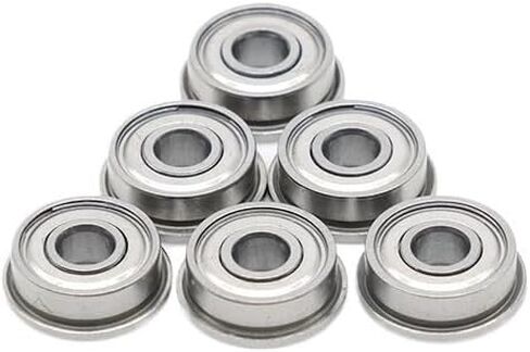 2PCS F693ZZ 3x8x4mm ABEC-7 Flange Bearing Deep Groove Ball Bearing Ball Bearing in Saudi Arabia