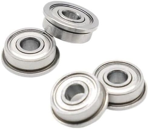 2PCS F693ZZ 3x8x4mm ABEC-7 Flange Bearing Deep Groove Ball Bearing Ball Bearing in Saudi Arabia