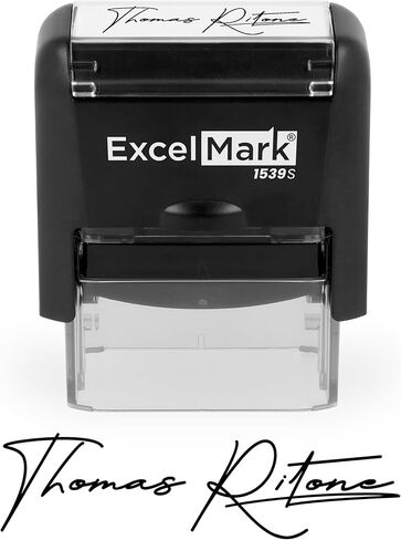 ExcelMark Custom Signature Stamp - Self Inking - Medium in Kuwait