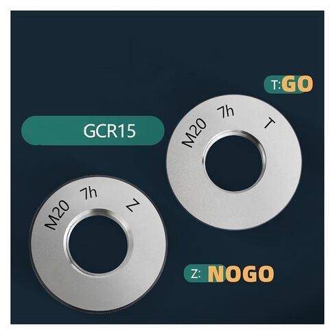 1 Set of Non-Standard Metric fine-Tooth Thread Ring gauges 4h 5h 7h M2 .5 M3 M4 M5 M6(M4X0.7,4h) in Saudi Arabia