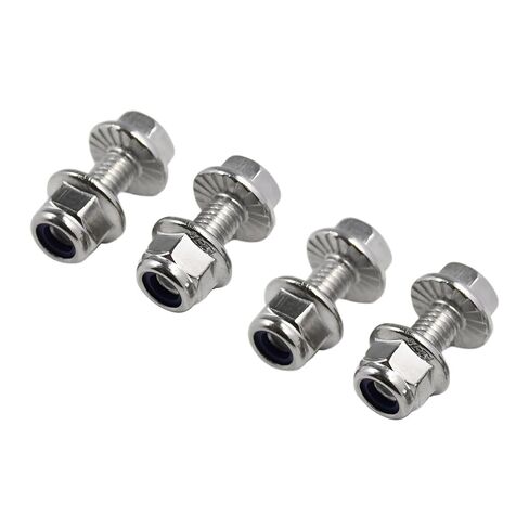 4 قطع 19M7775 14M7303 مسمار طرفي للبطارية ذو حواف سداسية وجوز متوافق مع جرار John Deere Lawn Tractor L100 L110 D150 D160 D170 G110 LX176 LX178 استبدال مسامير طرفية البطارية صواميل الفولاذ المقاوم للصدأ in Kuwait