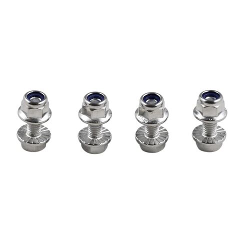 4 قطع 19M7775 14M7303 مسمار طرفي للبطارية ذو حواف سداسية وجوز متوافق مع جرار John Deere Lawn Tractor L100 L110 D150 D160 D170 G110 LX176 LX178 استبدال مسامير طرفية البطارية صواميل الفولاذ المقاوم للصدأ in Kuwait