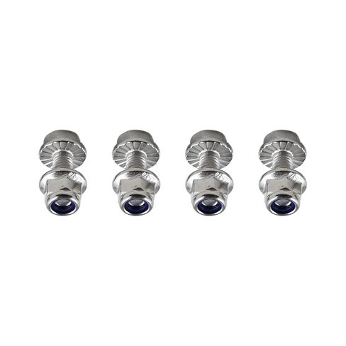 4 قطع 19M7775 14M7303 مسمار طرفي للبطارية ذو حواف سداسية وجوز متوافق مع جرار John Deere Lawn Tractor L100 L110 D150 D160 D170 G110 LX176 LX178 استبدال مسامير طرفية البطارية صواميل الفولاذ المقاوم للصدأ in Kuwait