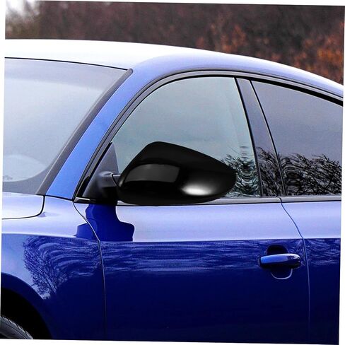 Car Mirror Cover Auto Rearview Mirror Cap for Glossy Right Side Easy Installation Protects Internal Components in Saudi Arabia