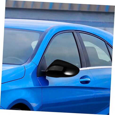 Car Mirror Cover Auto Rearview Mirror Cap for Glossy Right Side Easy Installation Protects Internal Components in Saudi Arabia