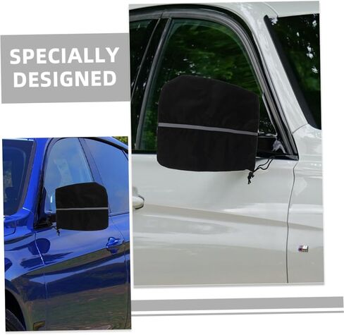 Gatuida 2pcs Car Side Mirror Protective Rearview for Rain Stylish Design for Vehicles in Saudi Arabia