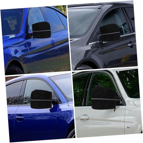 Gatuida 2pcs Car Side Mirror Protective Rearview for Rain Stylish Design for Vehicles in Saudi Arabia