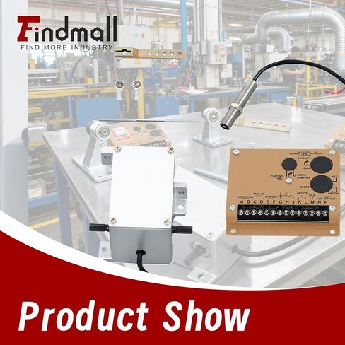 Findmall ESD5500E مولد محافظ المحرك وحدة التحكم في السرعة ADC120-12V MSP675 متوافق مع المولد الرئيسي in Saudi Arabia