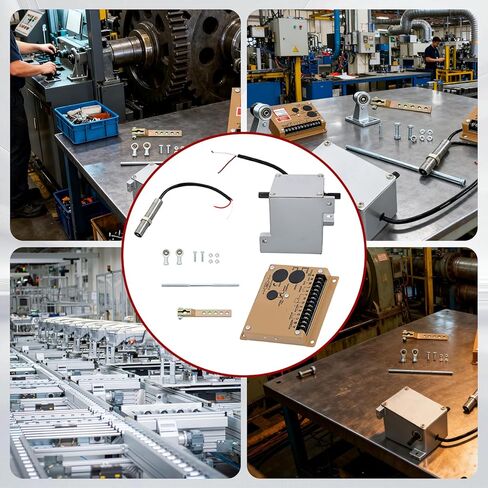 Findmall ESD5500E مولد محافظ المحرك وحدة التحكم في السرعة ADC120-12V MSP675 متوافق مع المولد الرئيسي in Saudi Arabia
