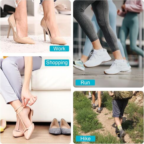 36PCS Hydrocolloid Blister Bandages – Waterproof Gel Cushions Pads for Blister Prevention & Relief, Feet & Toes Blister Prevention & Recovery (Variety Pack) in Kuwait