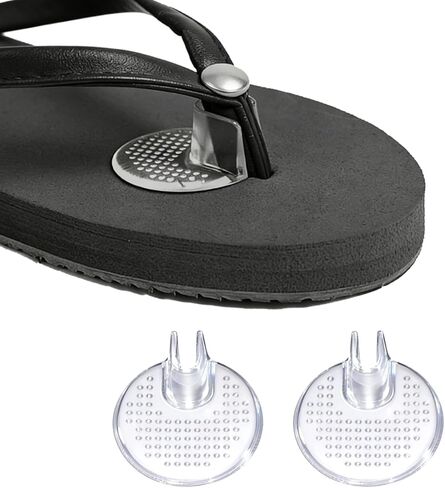 زوج واحد من واقيات أصابع الصندل المصنوعة من السيليكون، زوج واحد من واقيات أصابع القدم من الجل غير القابلة للانزلاق، وسائد لمنع الألم بين أصابع القدم، صندل جل، حشوة لأصابع القدم للصنادل الشفافة in Kuwait