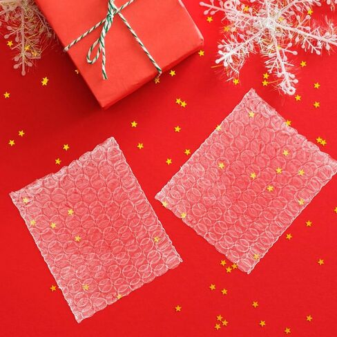 NUOBESTY 100pcs Thickened Bubble Pouches Foam Cushioning Bags Shockproof Packaging for Small Business Shipping and Storage in Saudi Arabia