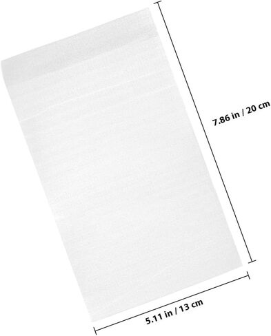 FOMIYES 100pcs Foam Bubble Pouches 13x20cm Double-sided Lamination Fragile Item Packing Bags for Glassware, Dishes, and Electronics Shipping Supplies in Saudi Arabia