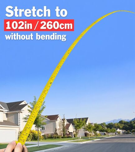 Tape Measure 25 ft, 10 Pack Bulk Easy Read Measuring Tape Retractable, Measurement Tape 25 FT by 1 in in Saudi Arabia