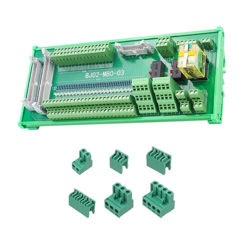 0.2" Pitch PCB Mount Screw Terminal Block Connector, 50PCS Straight Pin Plug Socket Set (2/3/4 Pins) in Kuwait