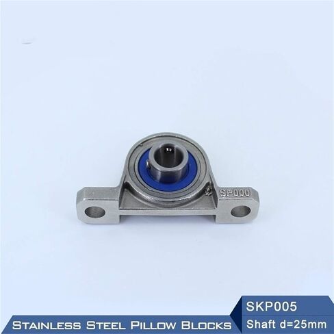 Bearing Housings SKP005 Shaft 25mm Mounted Bearings SSKP005 Stainless Steel Pillow Block S KP005 25 mm in Saudi Arabia