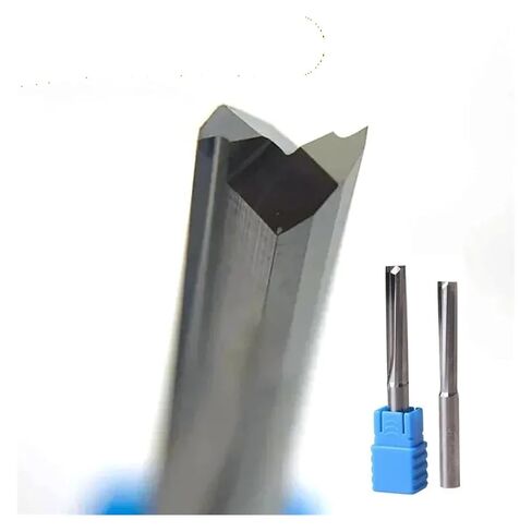 1 قطعة مطحنة نهاية مستقيمة 3.175/4/6/8 مم عرقوب 2 لقمة طحن الناي TiCN كربيد المغلفة باستخدام الحاسب الآلي قاطعة المطحنة للخشب (4 × 28 × 4 × 50) in Kuwait