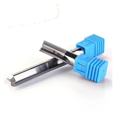 1 قطعة مطحنة نهاية مستقيمة 3.175/4/6/8 مم عرقوب 2 لقمة طحن الناي TiCN كربيد المغلفة باستخدام الحاسب الآلي قاطعة المطحنة للخشب (4 × 28 × 4 × 50) in Kuwait