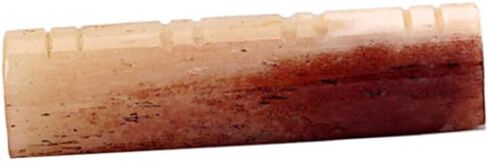 Yardwe 8 String String Bone Guitar Nut Slotted Bass Replacement Parts Durable Lightweight Easy Installation Premium Natural Bone Material Random Color Random Color in Saudi Arabia