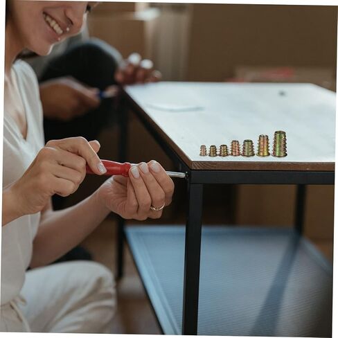 Zerodeko 120pcs T-Nut Assortment Alloy Furniture Mounting Nuts for Wood T-Slot and Aluminum Extrusion Applications in Saudi Arabia