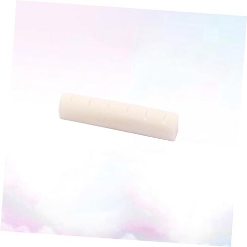 5pcs Slotted Oxen Bone Guitar Nuts for Bass Guitar Natural Bone Instrument Accessory Easy Installation Better Tone Lightweight in Saudi Arabia