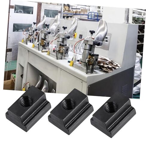 Veemoon 10Pcs Slot Nuts Nut Block Steel for Truck Bed Deck Rails Sliding Nut Fasteners for Connecting Profiles Professional Design for Industrial in Saudi Arabia
