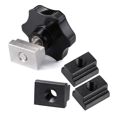 Veemoon 10Pcs Slot Nuts Nut Block Steel for Truck Bed Deck Rails Sliding Nut Fasteners for Connecting Profiles Professional Design for Industrial in Saudi Arabia
