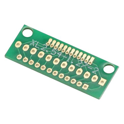 10pcs 1.27MM 2.0MM 2.54MM 12Pin 12P Adapter Board Plate for Wireless Modules Three Rows of 24/36 Holes 12 Pins 3 Rows 36 Holes 2.54MM in Saudi Arabia