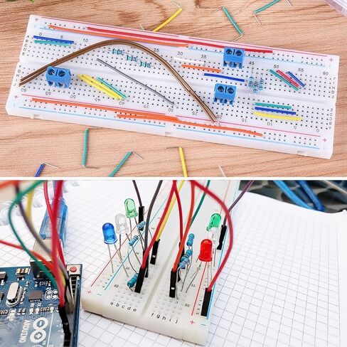 65pcs Jumper Wires Solderless Flexible Breadboard Cable Male to Male Compatible with Arduino Breadboard and Circuit Board in Saudi Arabia