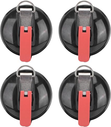 Akozon Heavy Duty Suction Cup Hook Anchor Strong Suction Cup Wall Anchor with Hooks for Yacht Car RV in Saudi Arabia