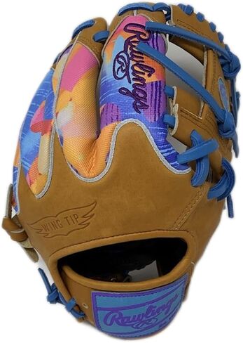 Rawlings Heart of The Hide Baseball Glove Speedshell Design Purple 11.5 Wingtip Right Hand Throw in Saudi Arabia