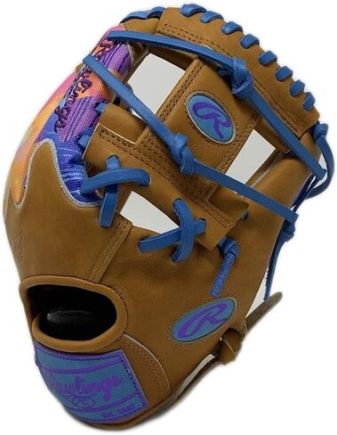 Rawlings Heart of The Hide Baseball Glove Speedshell Design Purple 11.5 Wingtip Right Hand Throw in Saudi Arabia