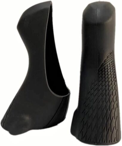 Bike Brake Levers Hoods Compatible with ST-R2000/R3000/R3030 Silicone Grips Protector, 1 Pair, Black in Saudi Arabia