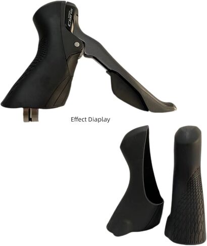 Bike Brake Levers Hoods Compatible with ST-R2000/R3000/R3030 Silicone Grips Protector, 1 Pair, Black in Saudi Arabia