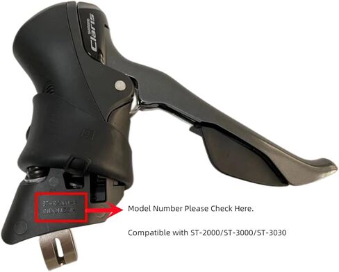 Bike Brake Levers Hoods Compatible with ST-R2000/R3000/R3030 Silicone Grips Protector, 1 Pair, Black in Saudi Arabia
