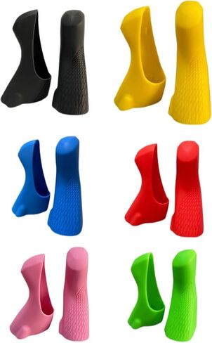 Bike Brake Levers Hoods Compatible with ST-R2000/R3000/R3030 Silicone Grips Protector, 1 Pair, Black in Saudi Arabia